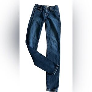 FRAME LE SKINNY de JEANNE Denim Jeans In Wellington Low Rise Size 24 26x30